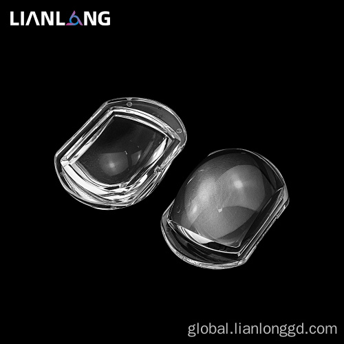 PMMA lens for electric vehicle lighting